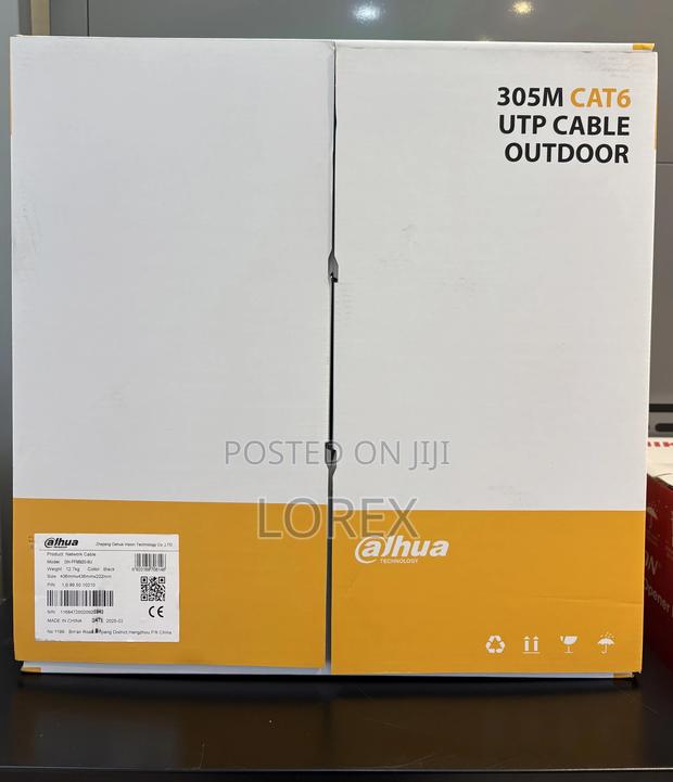 Dahua Cat6 Network Cable 305m Utp Outdoor Dh-Pfm920-6u · Photo 3
