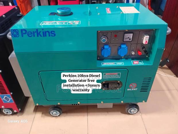 High Pressure Perkins Diesel Generator 10kva Silent · Photo 1