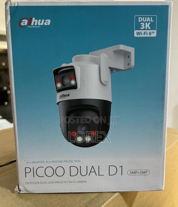 Dahua Wi-Fi Dual-Lens 10mp Outdoor Camera P5d-5f-Pv · Photo 1