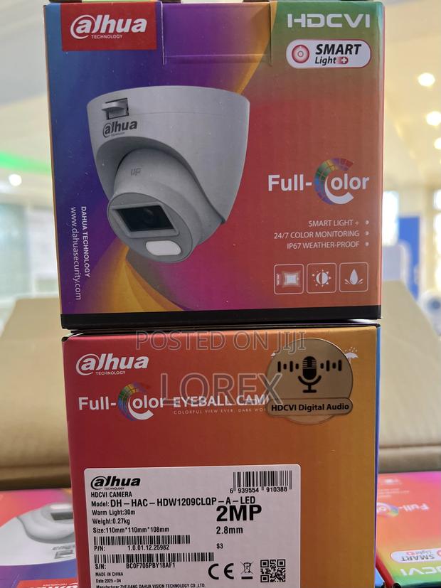 Dahua Indoor/Dome Camera Full Color Audio Hdw1209clqp-a-Led · Photo 2