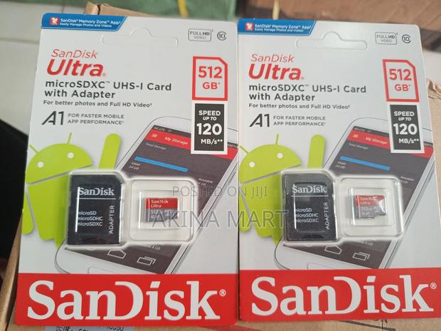 Sand Disk Ultra 512gb Micro Sd · Photo 1