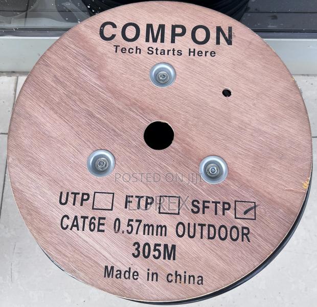 Compon Network Cable Cat6 305m Dual Coated Shielded · Photo 1