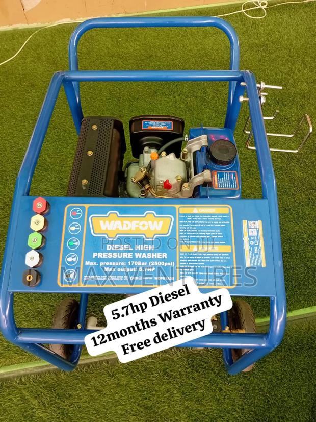 Newly Stocked Wadfow 5.7hp High Pressure Washer Diesel · Photo 1