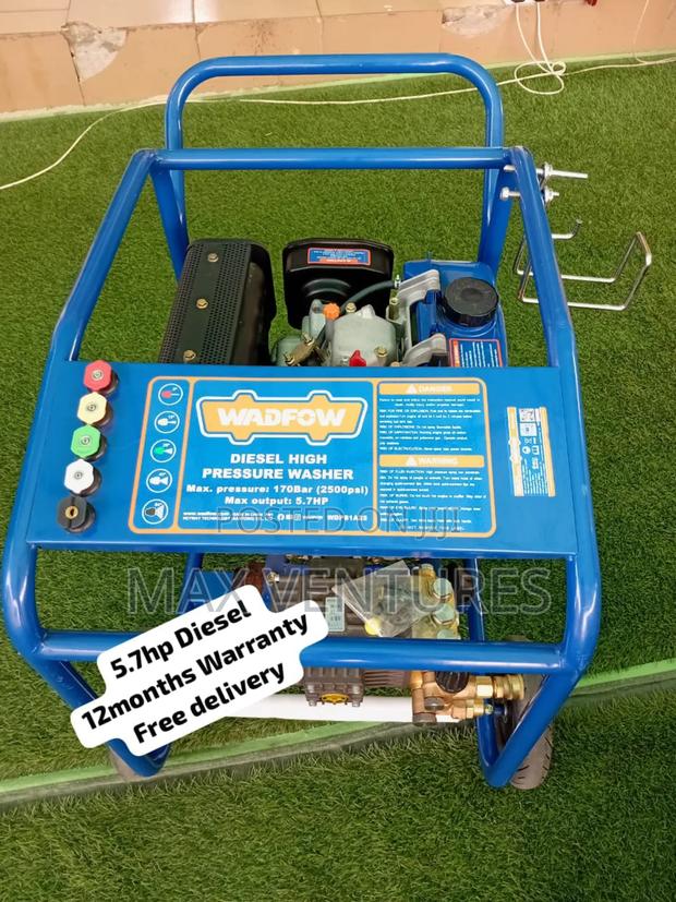 Wadfow High Pressure Washer 5.7hp Diesel 5.7hp New · Photo 1