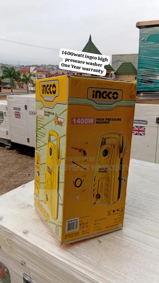 1400watt Ingco High Pressure Washer 1400watt Pressure Washer · Photo 1