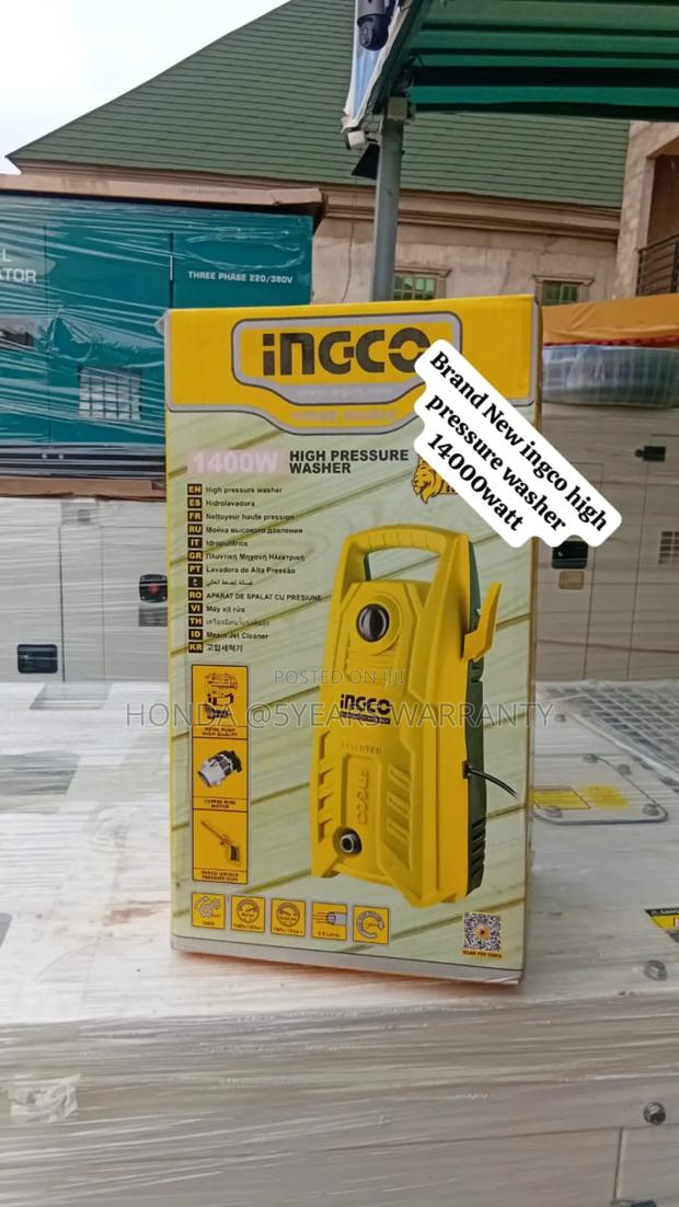 High Pressure Washer 1400watt Ingco 1400watt Pressure Washer · Photo 1