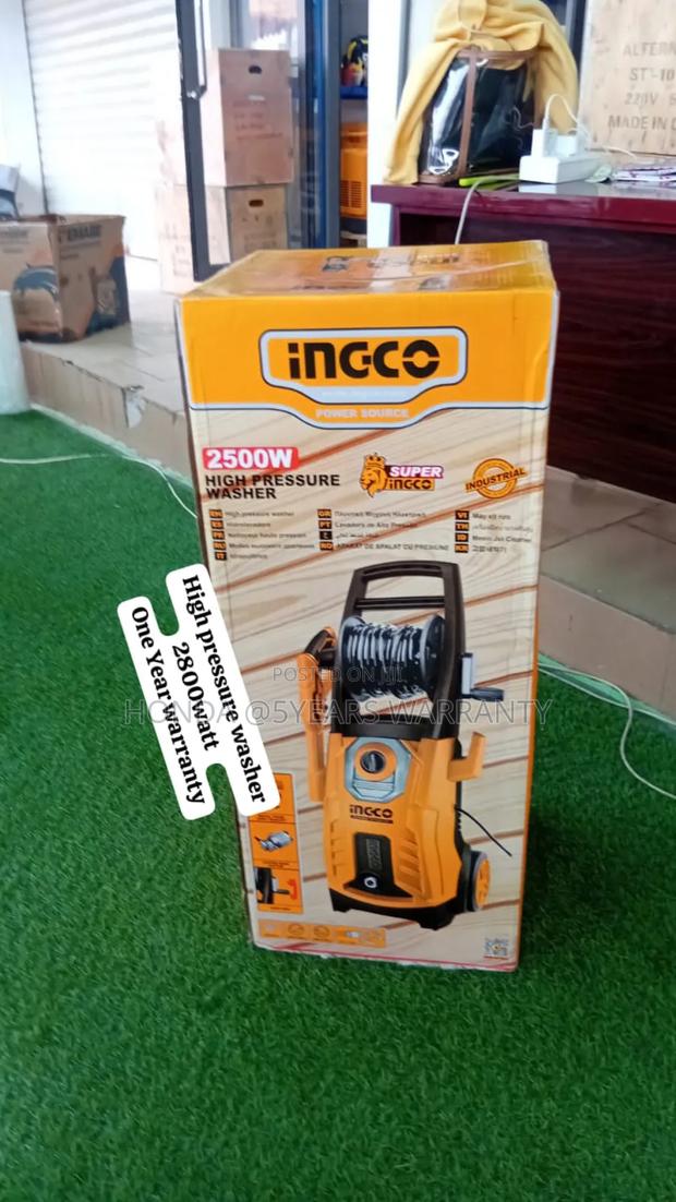 Industrial Ingco 2500watt High Pressure Washer Ingco 2500wat · Photo 1