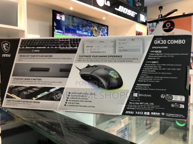 Msi Gk30 Gaming Keyboard Mouse Combo · Photo 2