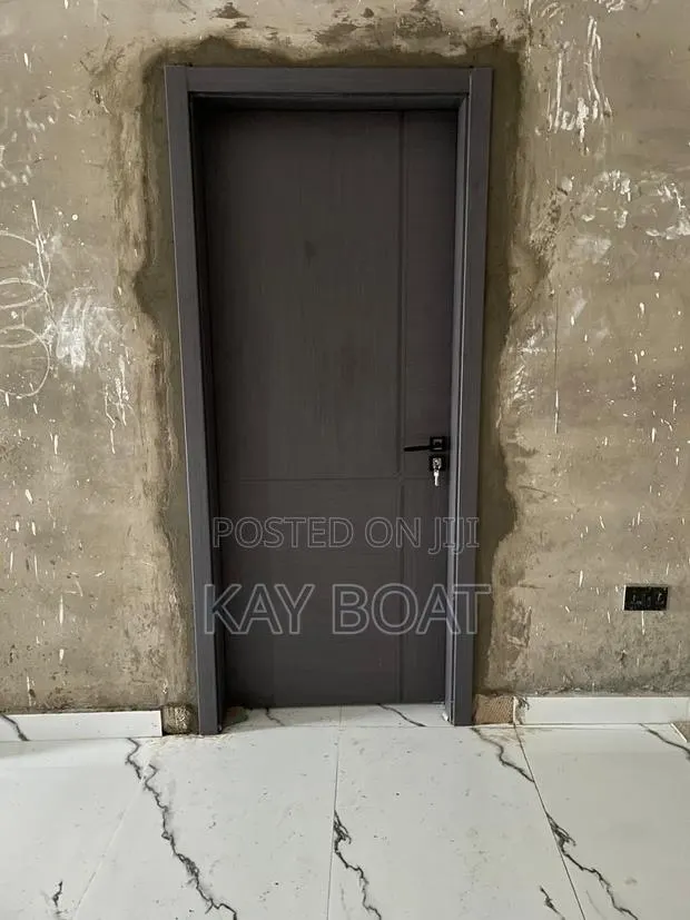 An Installed Full Wooden Interior Door · Photo 1