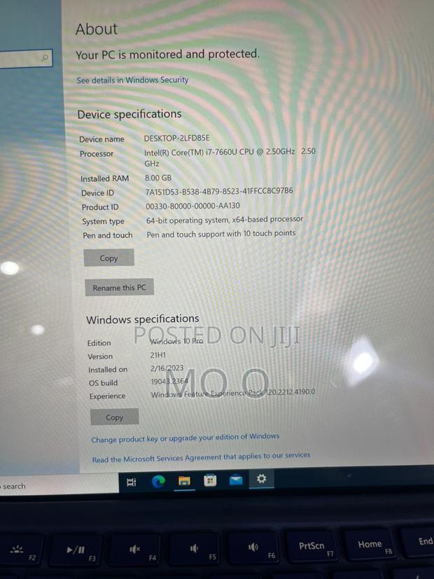 Laptop Microsoft Surface Pro 4 8GB Intel Core I7 SSD 256GB · Photo 5
