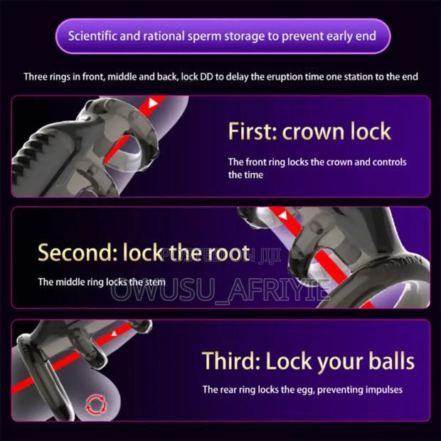 Cock Ring Prostate Vibration (Adult Sex Toy) · Photo 3