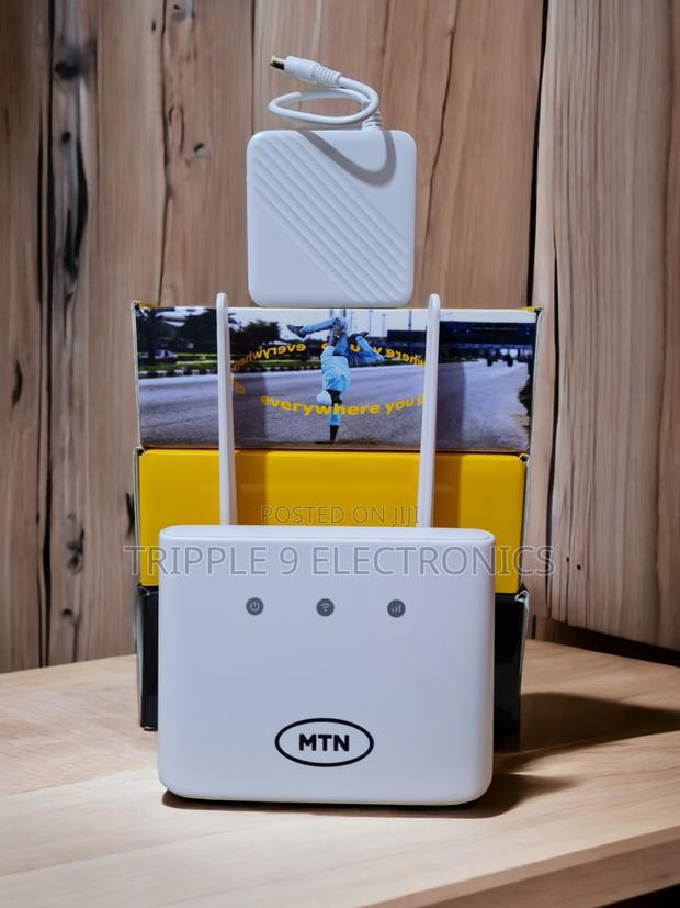 Zte Mf293 MTN Broadband Portable Router With Power Bank · Photo 1