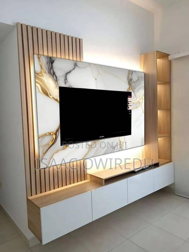 TV Wall Units With Panel an Lighting System · Photo 1