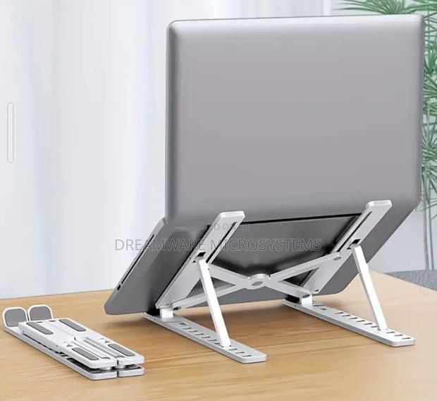 Portable Foldable Laptop Stand Adjustable Cooling Support · Photo 2