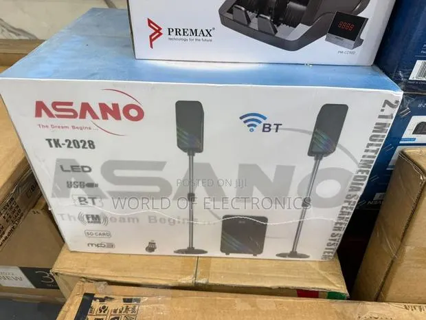 Elegant Design Tk-2028 2.1 Channel Wireless Bluetooth Home System · Photo 1