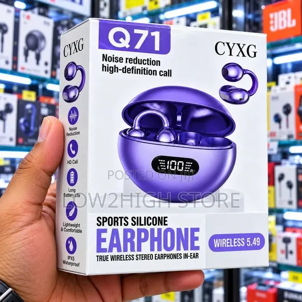 CYXG Q71 Open-Ear Clip-on Bluetooth Earbuds - Low2High · Photo 1