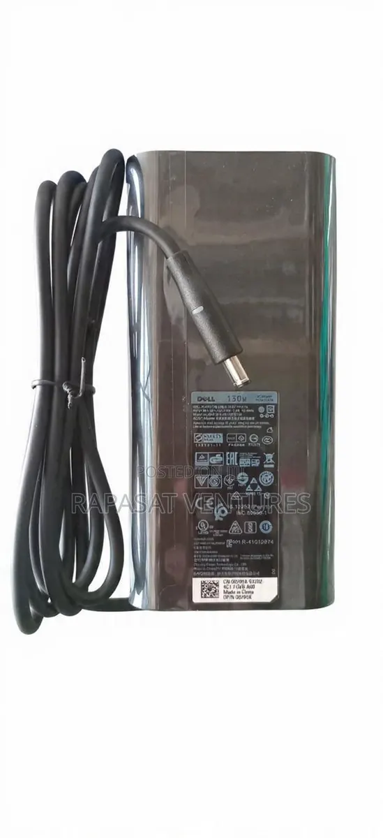 Original Dell 19.5v 6.67a 130w Small Pin · Photo 1