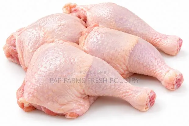 Fresh Processed Chicken Leg Quarters · Photo 1