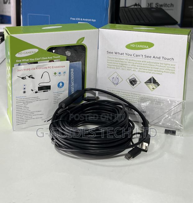 3 in 1 Hd Endoscope Camera 10meters Ad553-10 · Photo 3