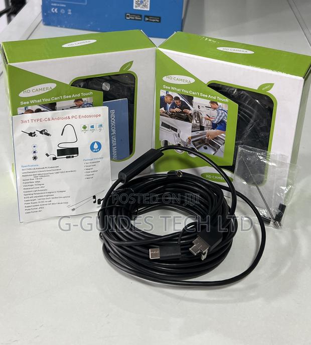 3 in 1 Hd Endoscope Camera 10meters Ad553-10 · Photo 1
