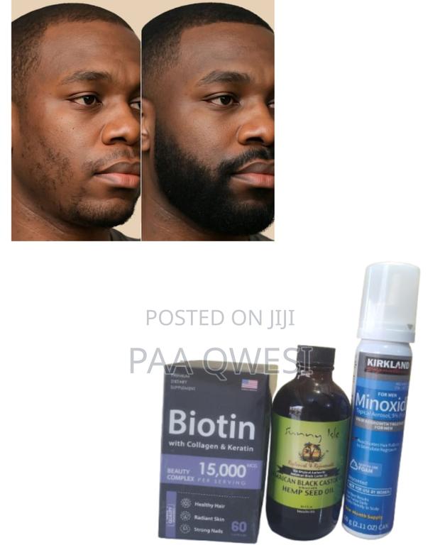 Hair Loss Solution : Biotin , Hemp Seed Foam · Photo 1