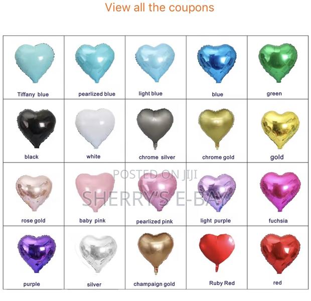 10pcs Decorative Love Balloons · Photo 4