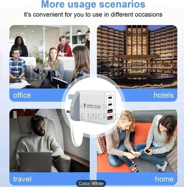 Innosinpo 40w 4-port Usb-c Wall Adapter, · Photo 2
