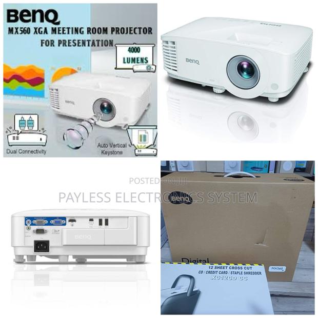 Benq Mx560 Xgadlp High Brightness 4000 Ansi Lumens Projector · Photo 1