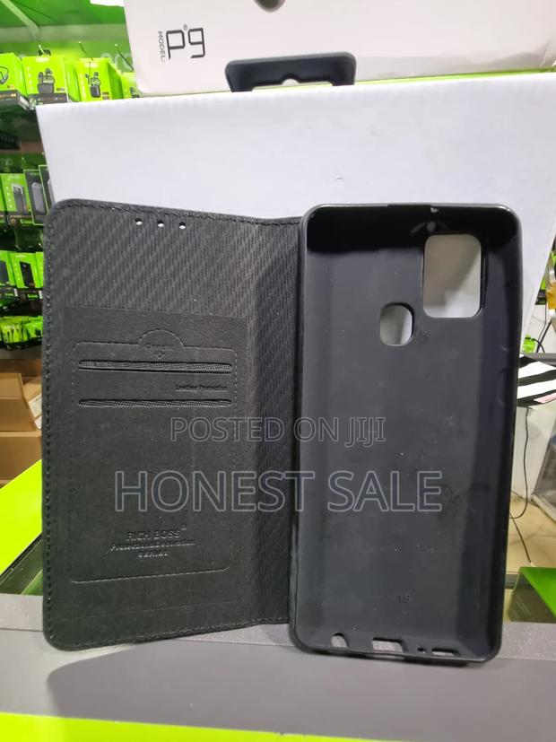 Samsung Galaxy A21s Leather Flip Case · Photo 2