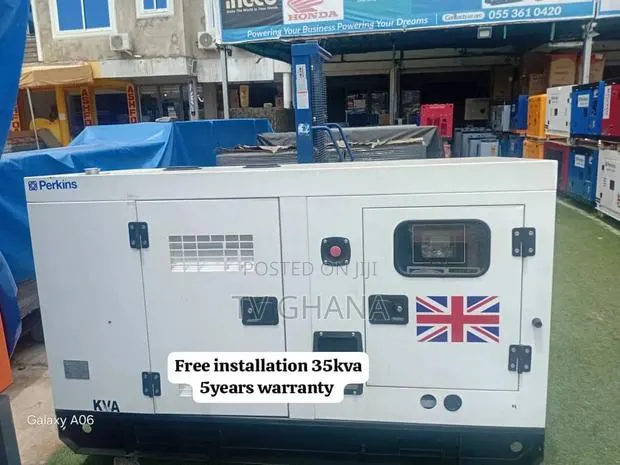 Perkins 35kVA Diesel Generator – Silent 3 Phase Genset35kva · Photo 1