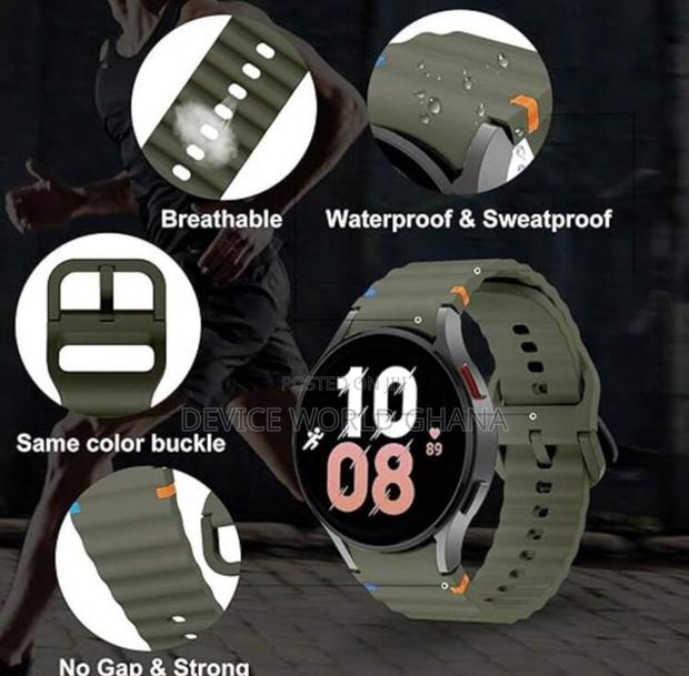 Ori Silicone Strap For Samsung Watch 4 5 6 7 · Photo 4