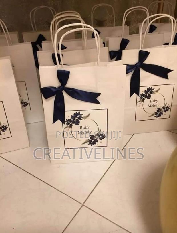 Dedication Paper Bags With Ribbon · Photo 1