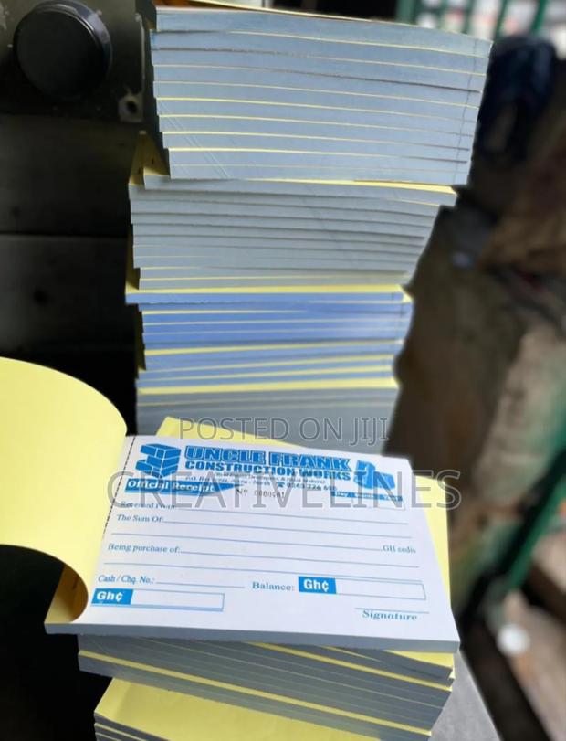 One Color,Duplicated Receipt Books · Photo 2
