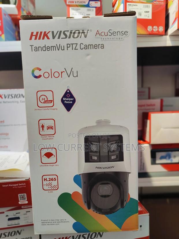 Hikvision Tandemvu 6mp 25x Colorvu Acusense Panoramic Ip PTZ · Photo 1