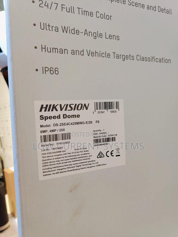 Hikvision Tandemvu 6+4mp 25x Colorvu Ir Acusense Panoramic · Photo 2