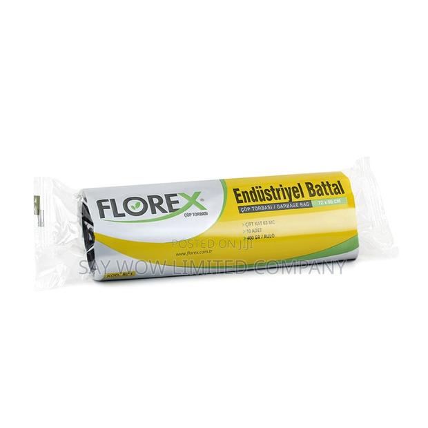 Florex 70 Litre Industrial King Size Trash Bag ( Black) · Photo 1