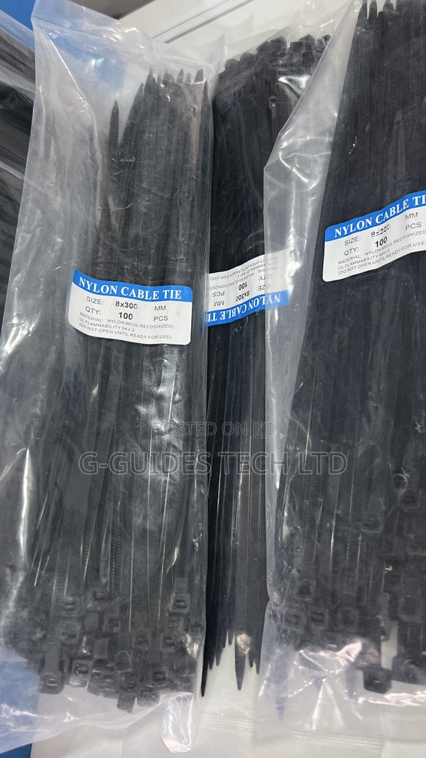 Nylon Cable Tie 8x300mm (100-PCS in Pack) · Photo 3