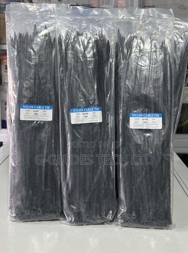 Nylon Cable Tie 8x350mm 100 in Pack · Photo 1