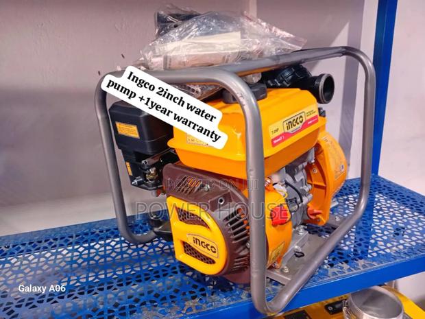 Flow Master Pro Ingco Petrol 2inch Water Pump Cool · Photo 1