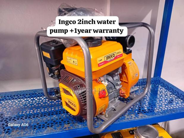 Hydro Flow Ingco Petrol 2inch Water Pump Cool · Photo 1