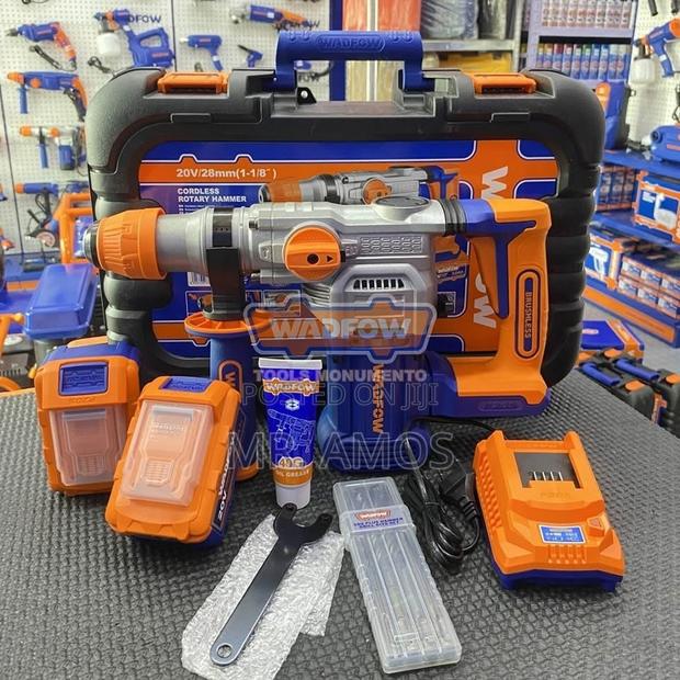 20v Cordless Rotary Hammer + 9pcs Accessories Set - Wlm1b282 · Photo 2
