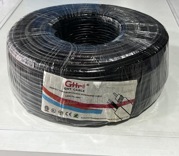 GHT Rg59 Coaxial Cable With Power Cable 100m · Photo 1