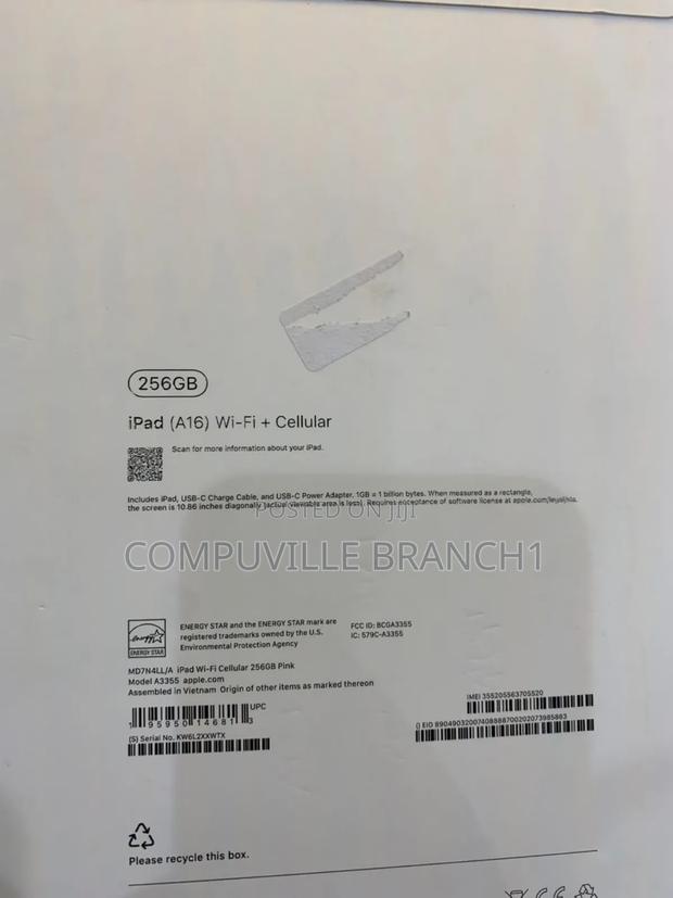 New Apple iPad Wi-Fi +3G 256 GB Pink · Photo 4