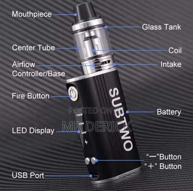 Subtwo 100w Box Mod E Cigarettes Kit Power Adjust Vape Pen · Photo 8