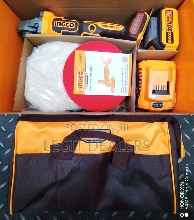 Ingco Angle Polisher Cordless 20v, 7inches · Photo 3