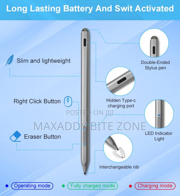 Stylus Pen For Microsoft Surface 4096 Pressure Sensitivity · Photo 1