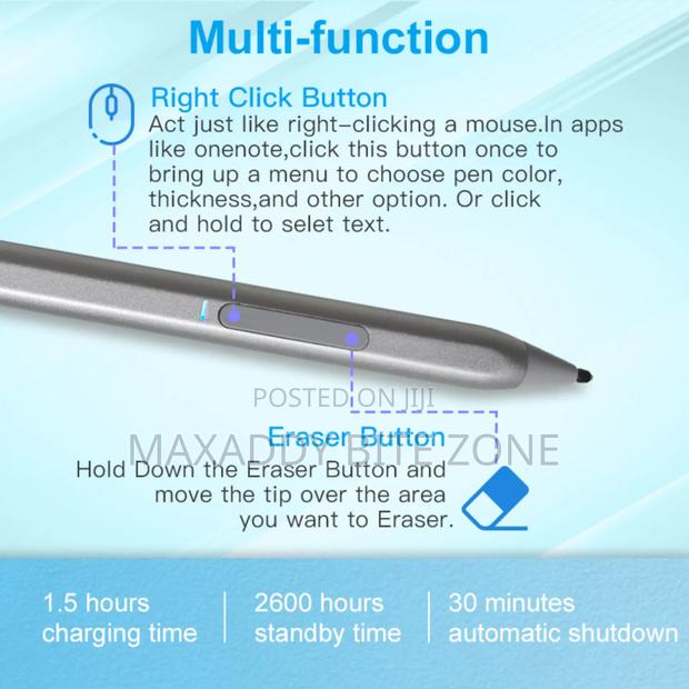 Stylus Pen For Microsoft Surface 4096 Pressure Sensitivity · Photo 5
