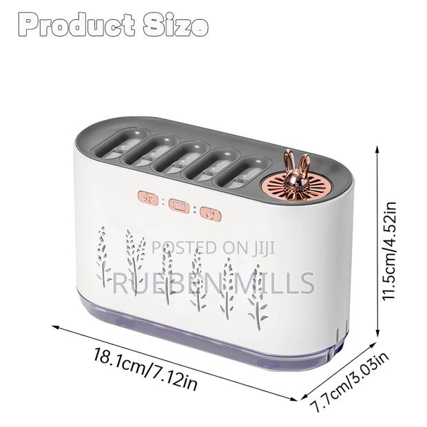 New Model White 700ml RGB Music Color Sync Aroma Diffuser · Photo 1