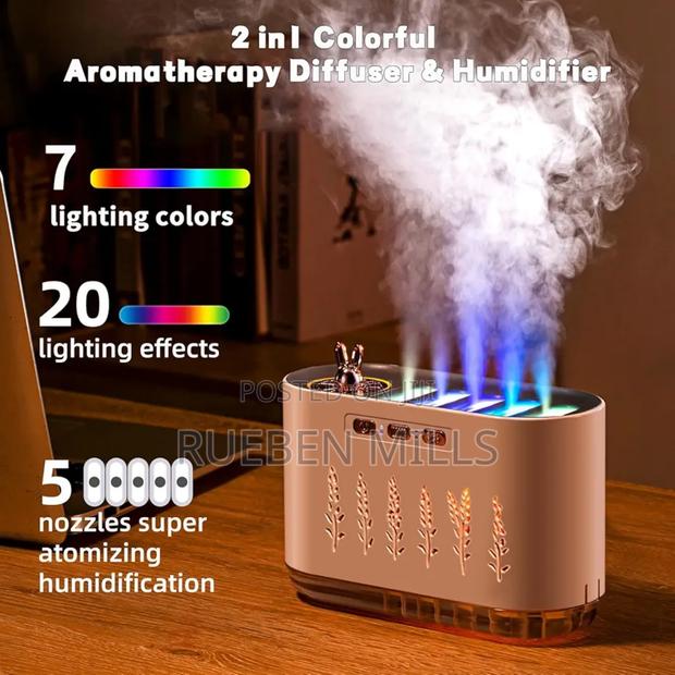 5 Atomizing Nozzles Large Capacity Tank Aroma Air Diffuser · Photo 1