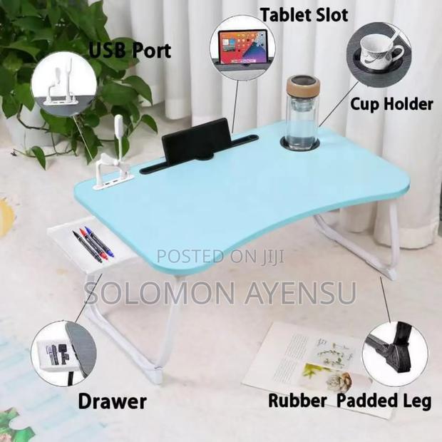 Portable Fordable Laptop Bed Table · Photo 1